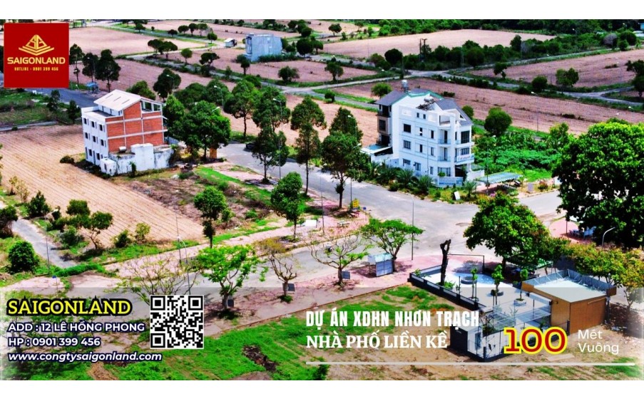 Saigonland Cập nhật sản phẩm đất nền dự án HUD - XDHN Nhơn Trạch mới nhất